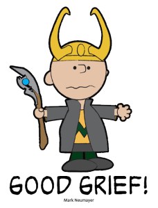 Loki/Charlie Brown mash-up