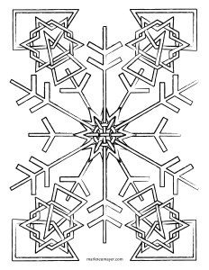 ColoringSnowflake
